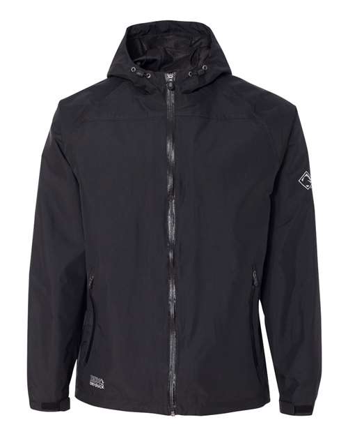 DRI DUCK Torrent Waterproof Hooded Jacket #5335 Black Front