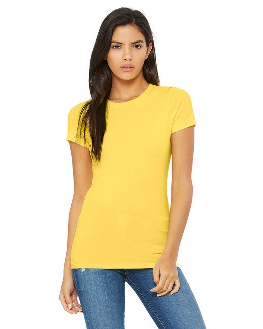 Bella + Canvas Ladies' Slim Fit T-Shirt #6004 Yellow