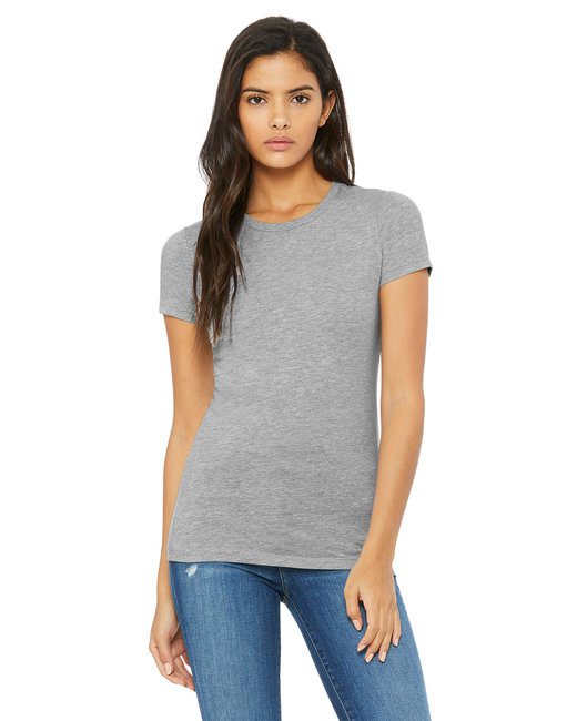Bella + Canvas Ladies' Slim Fit T-Shirt #6004 Athletic Heather