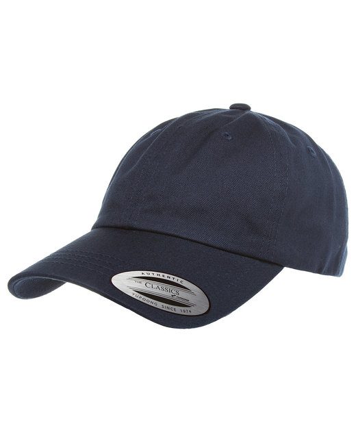 Yupoong Adult Low-Profile Cotton Twill Dad Cap #6245CM Navy