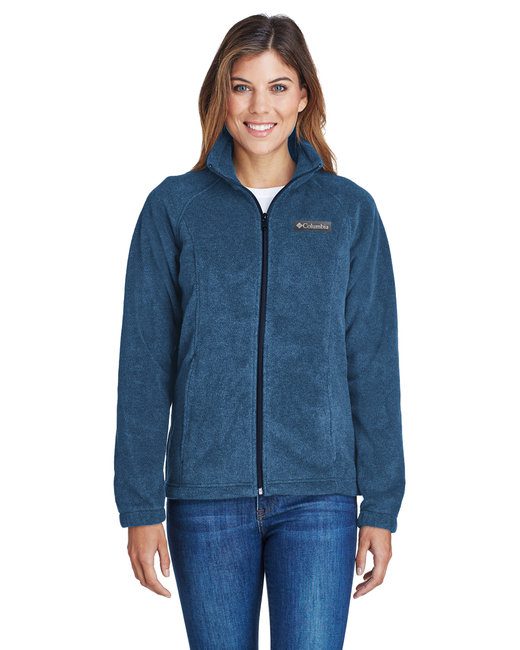 Columbia Ladies' Benton Springs™ Full-Zip Fleece #6439 Navy