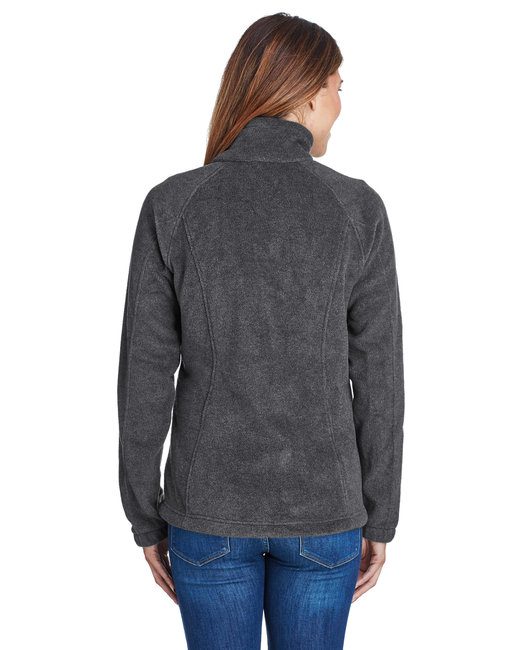 Columbia Ladies' Benton Springs™ Full-Zip Fleece #6439 Charcoal Heather Back