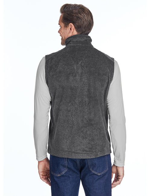 Columbia Men's Steens Mountain™ Vest #6747 Charcoal Heather Back