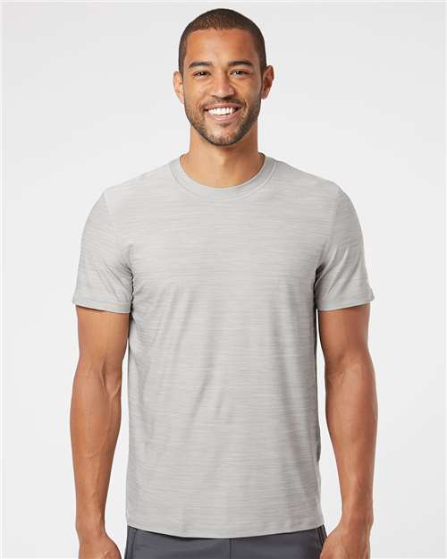 Adidas Mèlange Tech T-Shirt #A372 Mid Grey Melange