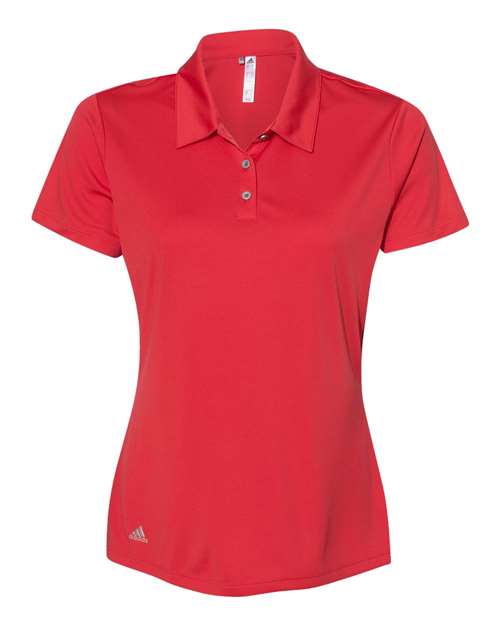 Adidas Women's Performance Polo #A231 Red