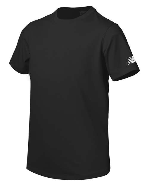 New Balance Youth Performance T-Shirt #YB81004P Black