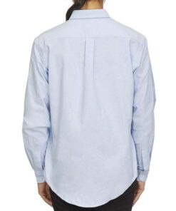 Van Heusen Women's Oxford Shirt #18CV300 Blue Back