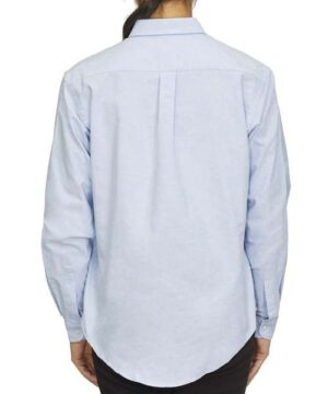 Van Heusen Women's Oxford Shirt #18CV300 Blue Back