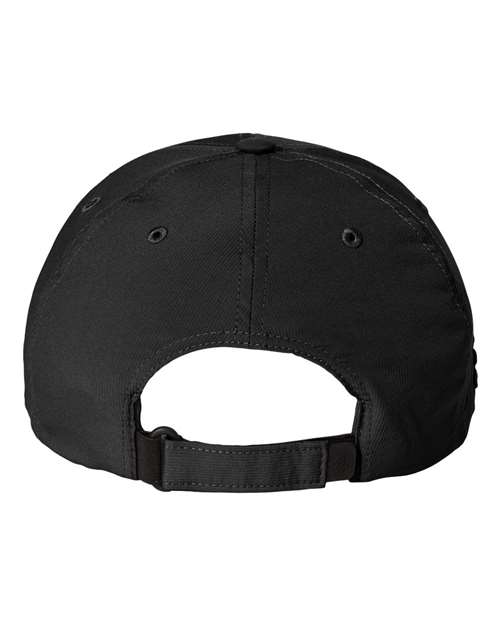 Adidas Poly Textured Performance Cap #A600PC Black Back