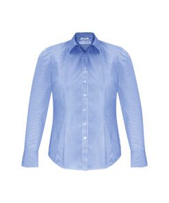 Biz Collection Ladies Euro Long Sleeve Shirt #S812LL Blue
