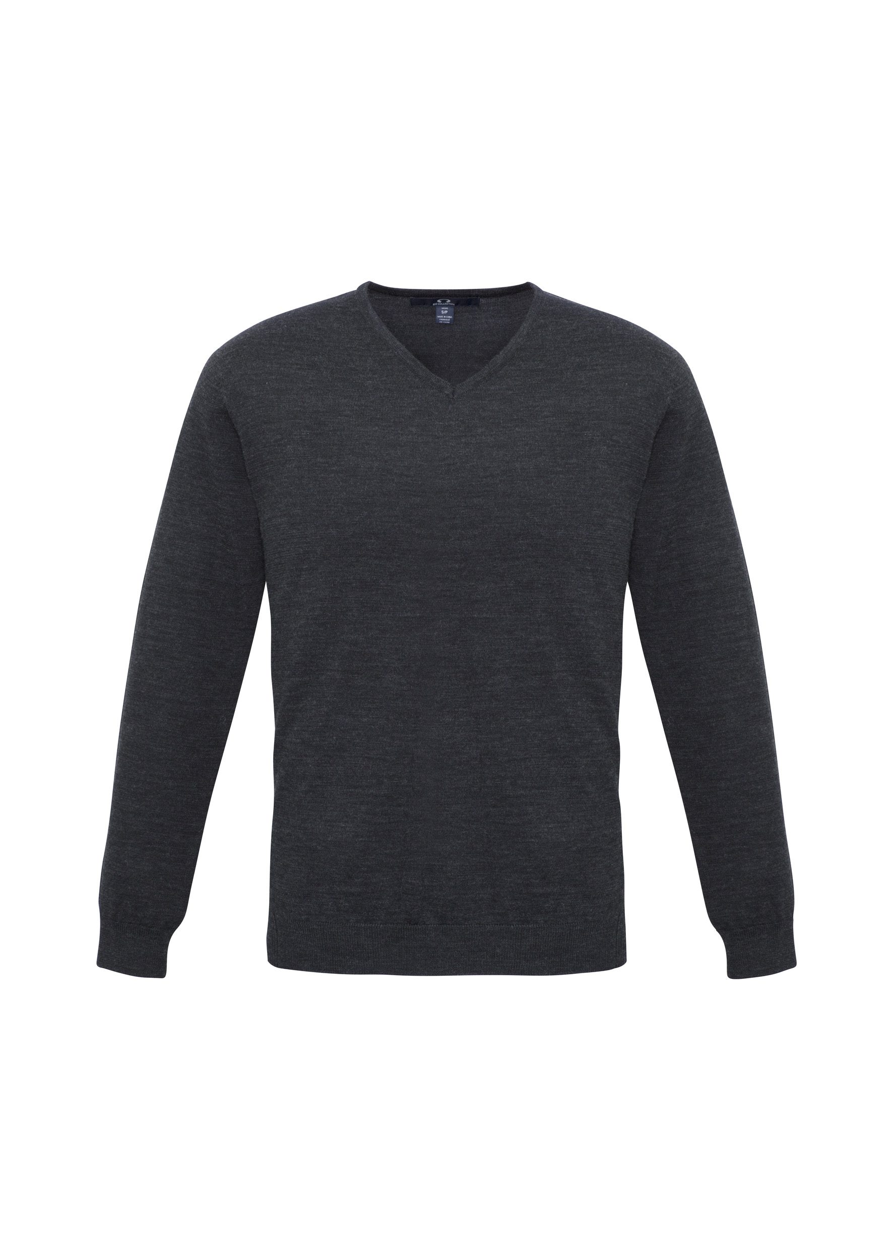 Biz Collection Men's Milano Pullover #WP417M Charcoal