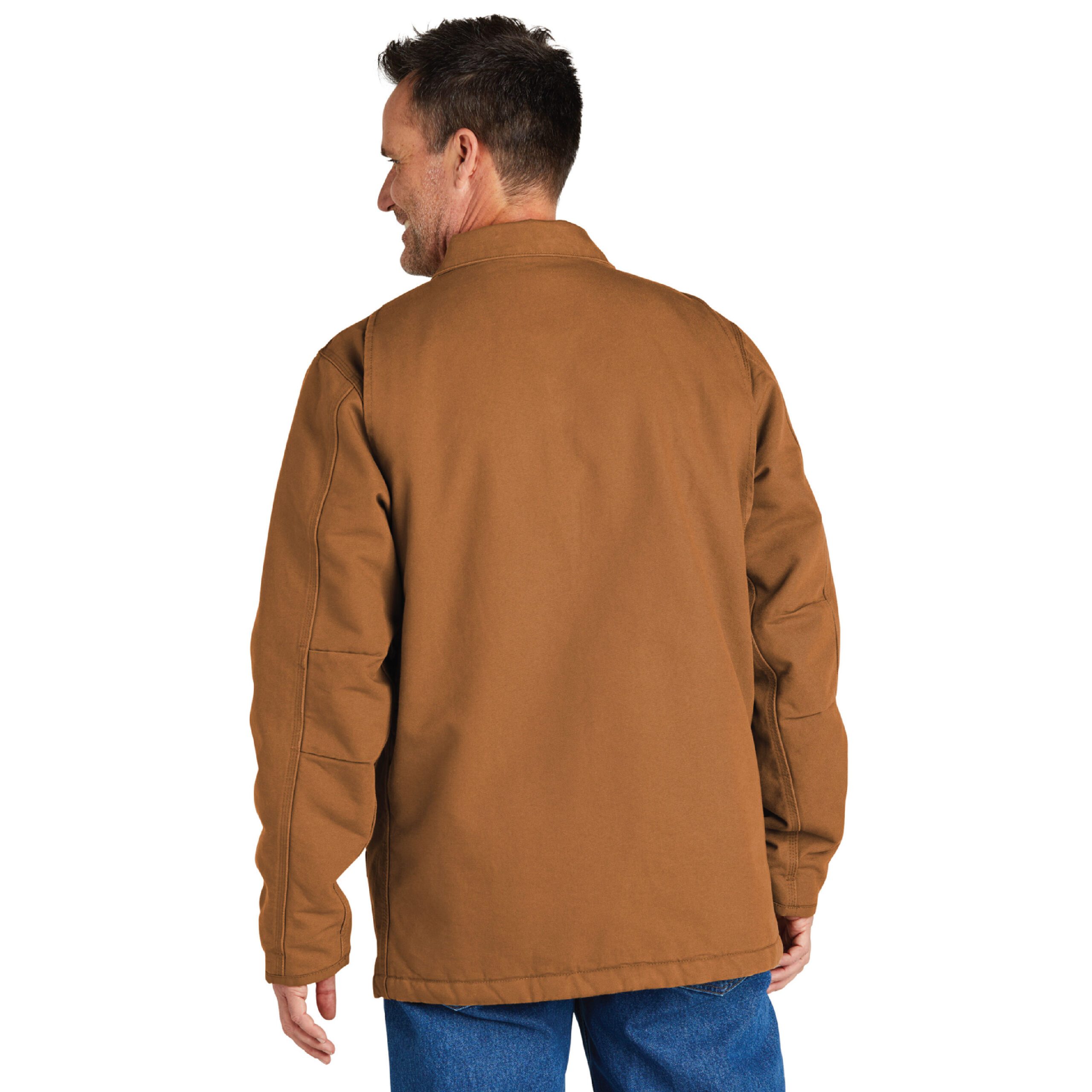 Carhartt® Sherpa-Lined Coat #CT104293 Carhartt Brown Back