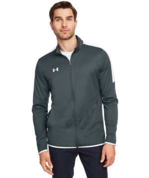 Under Armour Men's Rival Knit Jacket #1326761 Stealth Grey Front