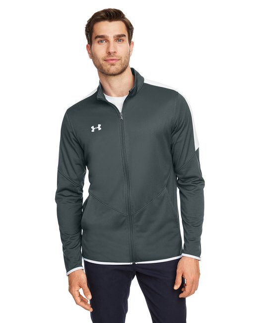 Under Armour Men's Rival Knit Jacket #1326761 Stealth Grey Front