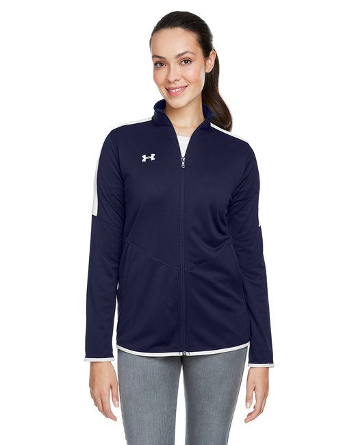 Under Armour Ladies' Rival Knit Jacket #1326774 Navy