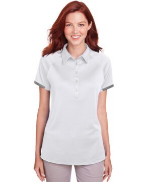 UNDER ARMOUR® Ladies' Corporate Rival Polo #1343675 White Front