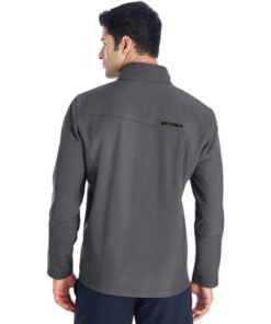 Spyder Men's Transport Soft Shell Jacket #187334 Polar / Black Back
