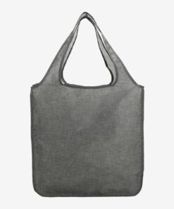 PCNA Ash Recycled Large Shopper Tote #2160-95 Graphite Front