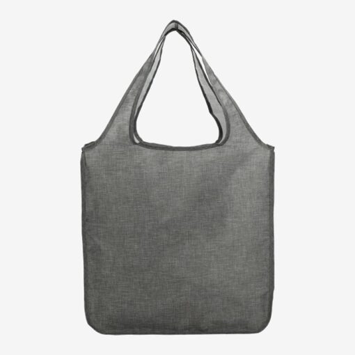 PCNA Ash Recycled Large Shopper Tote #2160-95 Graphite Front