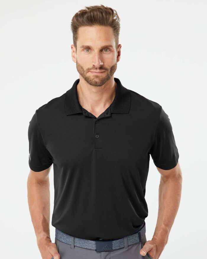 Adidas Performance Polo #A230 Black Front