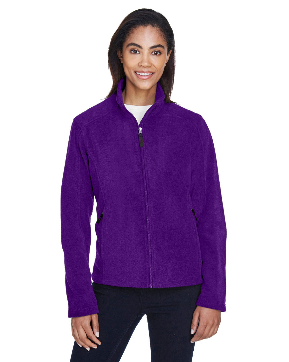 Core 365 Ladies' Journey Fleece Jacket #78190 Purple