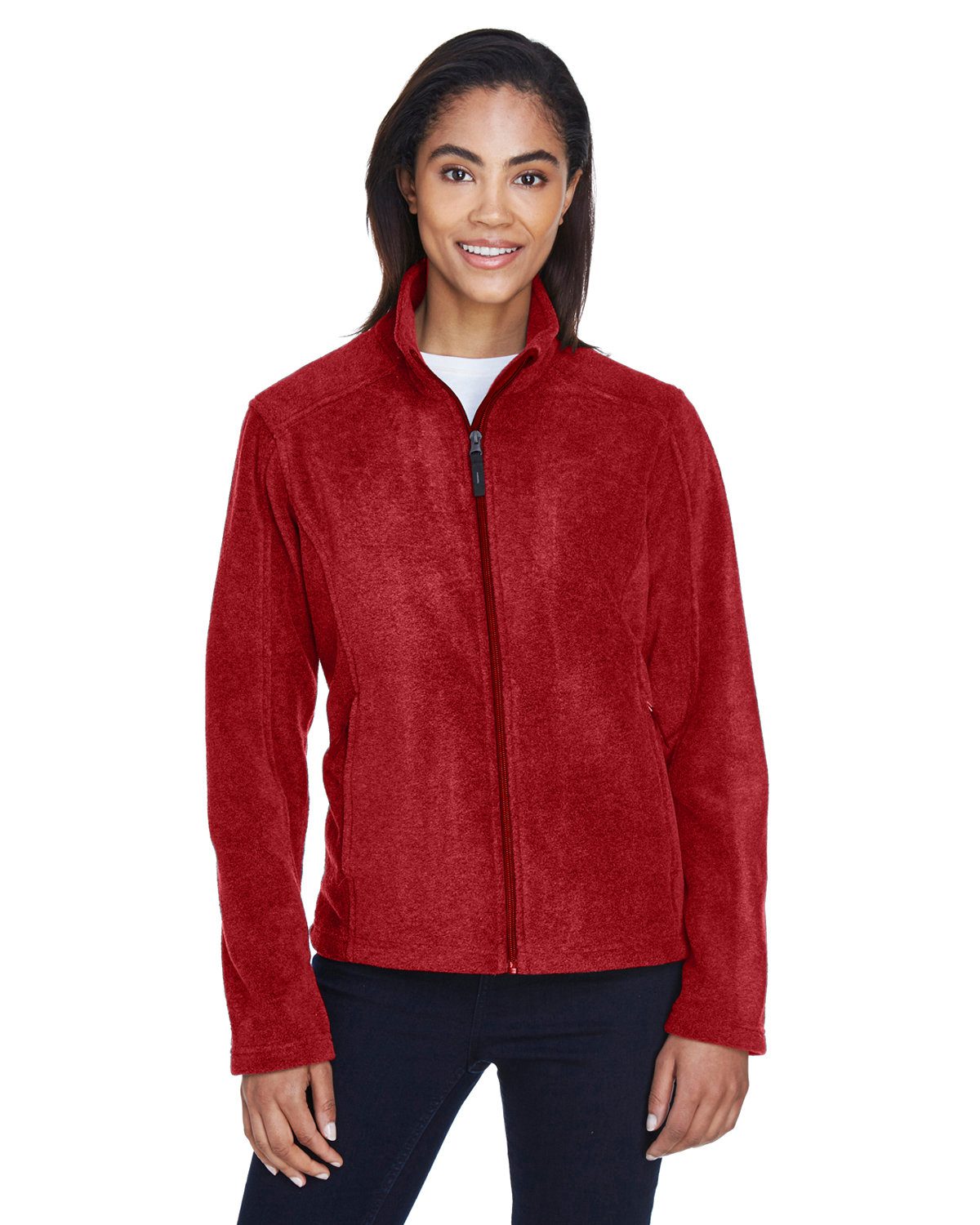 Core 365 Ladies' Journey Fleece Jacket #78190 Red