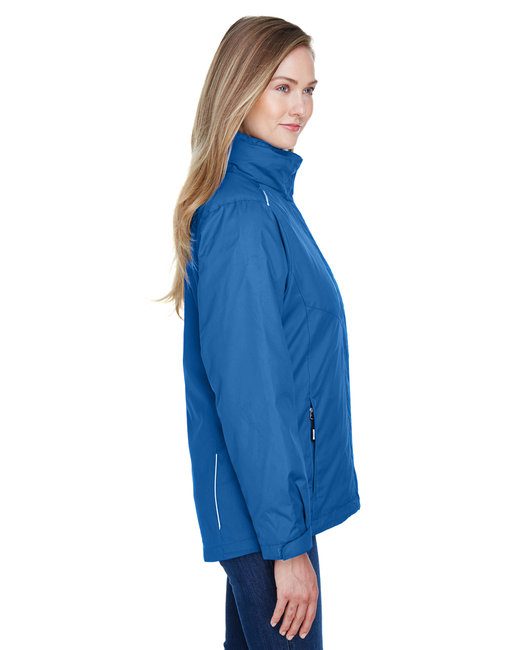 Core 365 Ladies' Region 3-in-1 Jacket with Fleece Liner #78205 Royal Blue Side