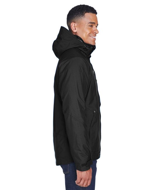 North End Men's Caprice 3-in-1 Jacket with Soft Shell Liner #88178 Black Side