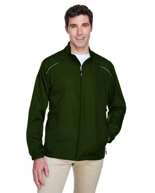 Core 365 Men's Motivate Unlined Lightweight Jacket #88183 Forest Green