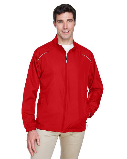 Core 365 Men's Motivate Unlined Lightweight Jacket #88183 Red