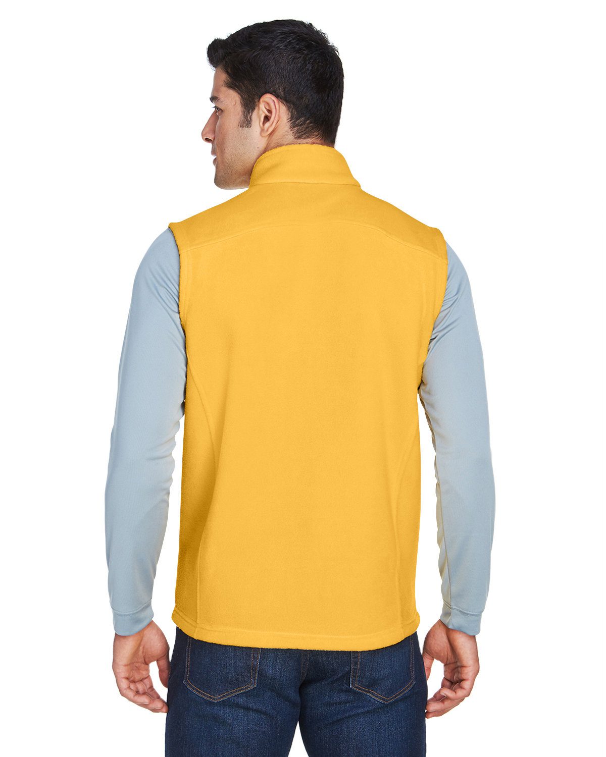 Core 365 Men's Journey Fleece Vest #88191 Gold Back