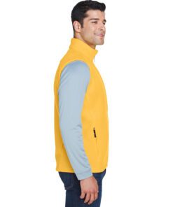 Core 365 Men's Journey Fleece Vest #88191 Gold Side