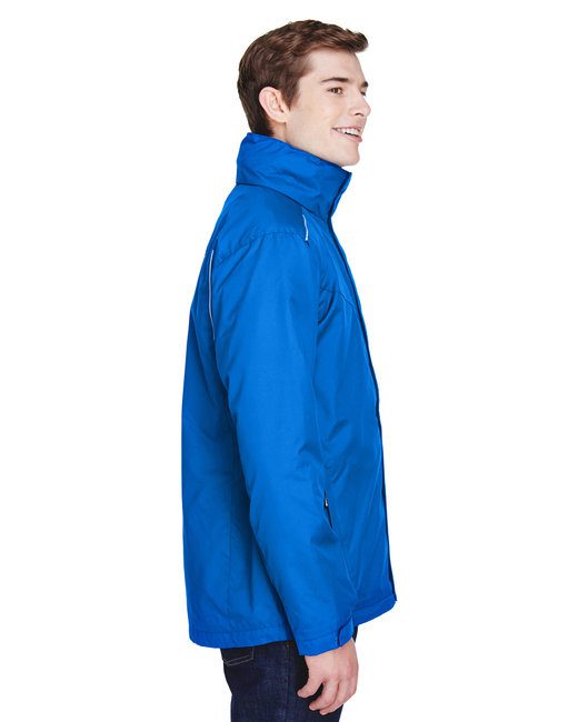 Core 365 Men's Region 3-in-1 Jacket with Fleece Liner #88205 Royal Blue Side