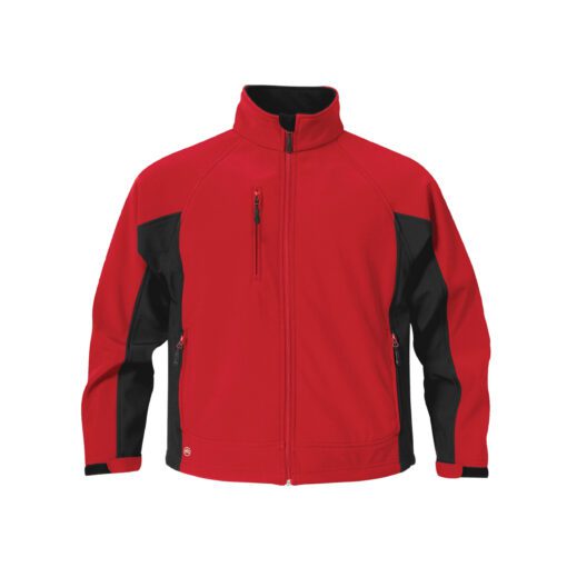 Stormtech Youth Crew Bonded Shell #CXJ-1Y Red / Black Front