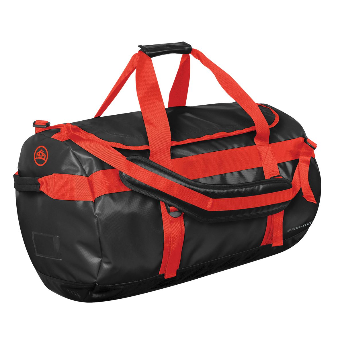 Stormtech Atlantis Waterproof Gear Bag - Medium #GBW-1MLE Black / Red