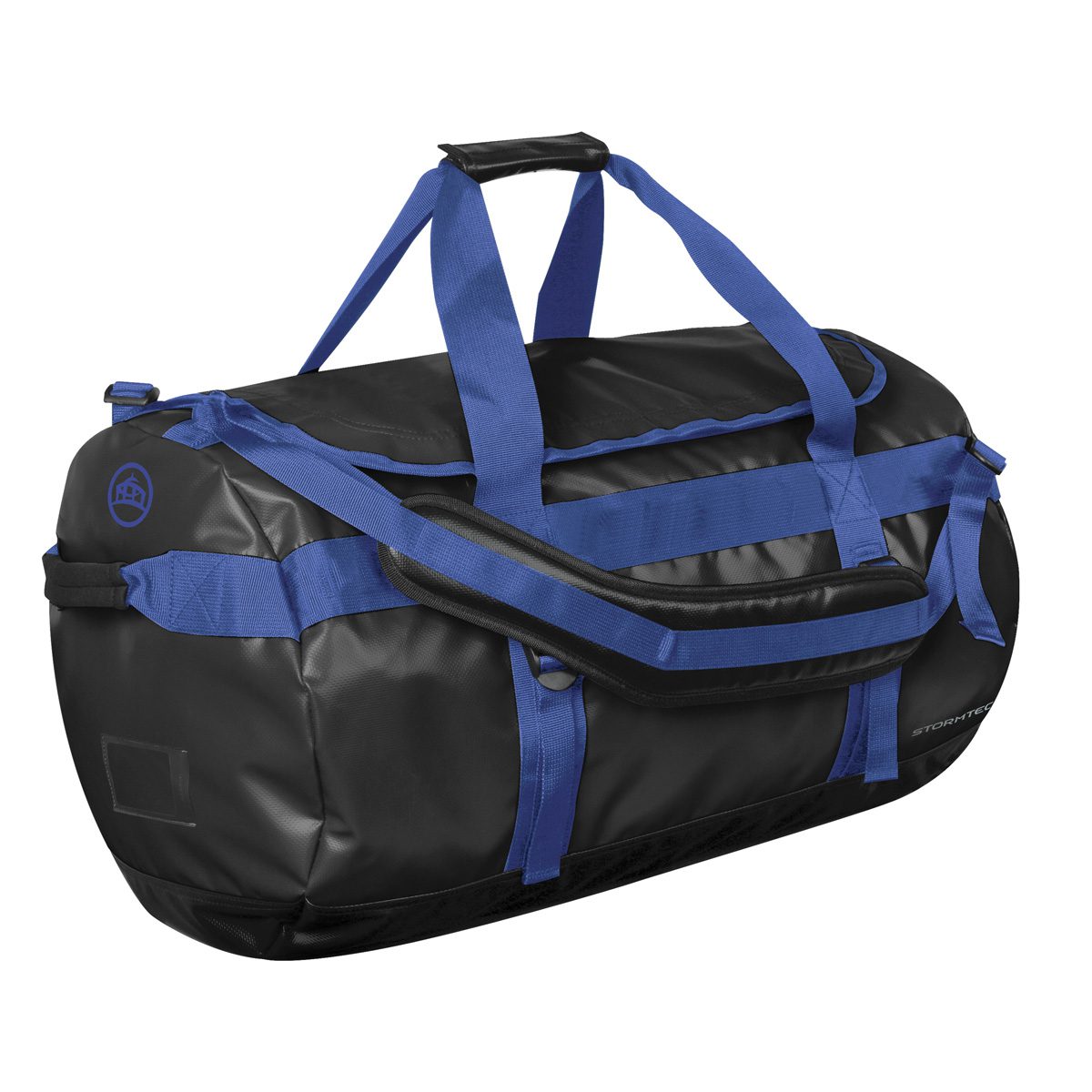 Stormtech Atlantis Waterproof Gear Bag - Medium #GBW-1MLE Black / Azure Blue
