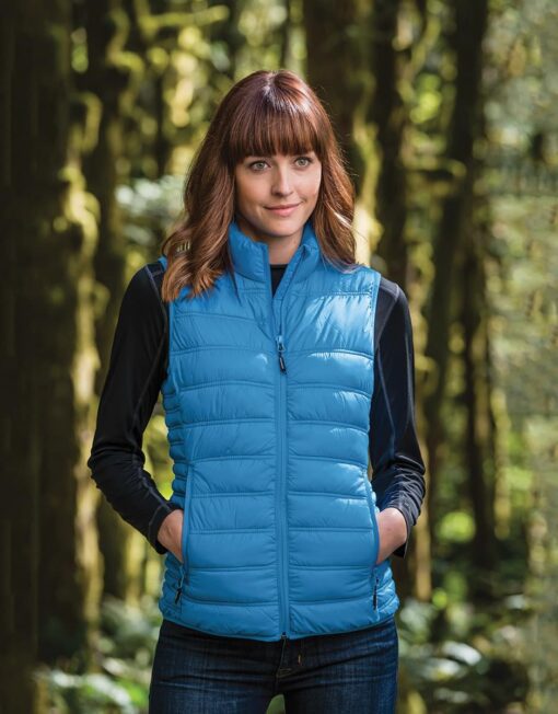 Stormtech Women's Basecamp Thermal Vest #PFV-4W Electric Blue Front