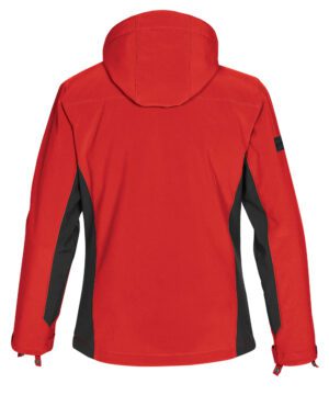 Stormtech Women's Atmosphere 3-In-1 System Jacket #SSJ-1WLE Red / Black Back