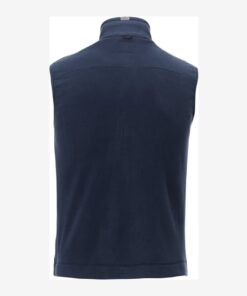 Men's WILLOWBEACH Roots73 Microfleece Vest #TM18505 Navy Back