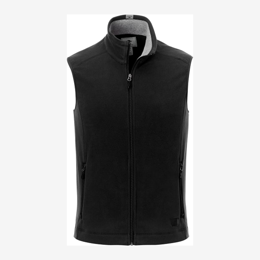 Men's WILLOWBEACH Roots73 Microfleece Vest #TM18505 Black