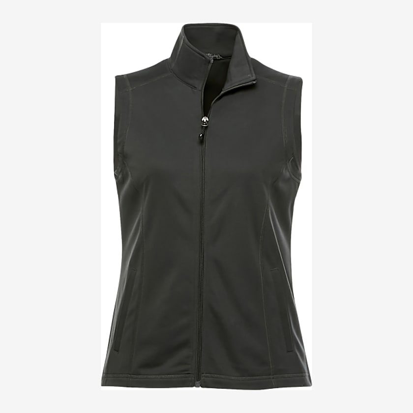 Trimark Women's BOYCE Knit Vest #TM98504 Grey Storm