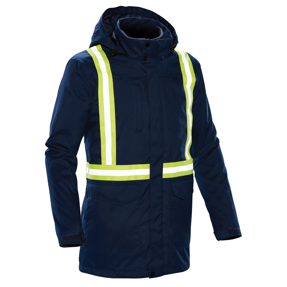 Stormtech Unisex HD 3-In-1 Reflective Parka #TPX-3R Navy Front