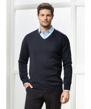 Biz Collection Men's Milano Pullover #WP417M Navy