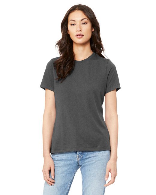 Bella + Canvas Ladies' Relaxed Jersey Short-Sleeve T-Shirt #B6400 Asphalt