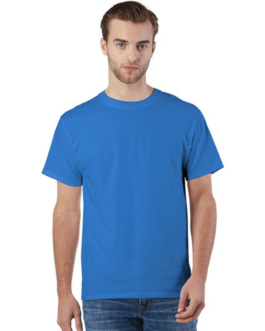 Champion Adult Ringspun Cotton T-Shirt #CP10 Royal Blue