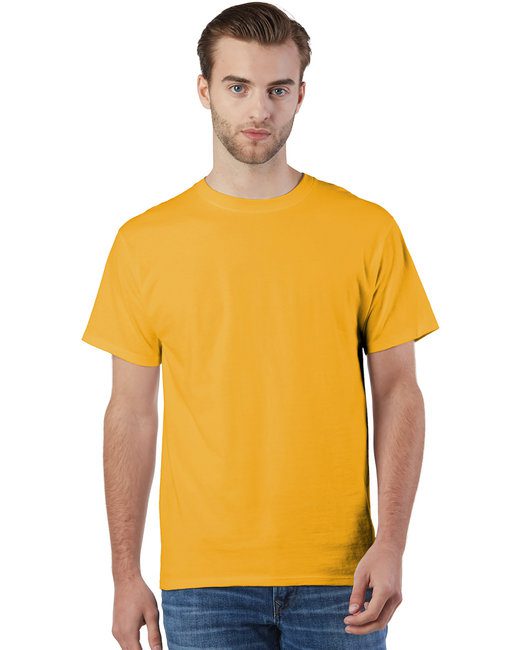 Champion Adult Ringspun Cotton T-Shirt #CP10 Gold