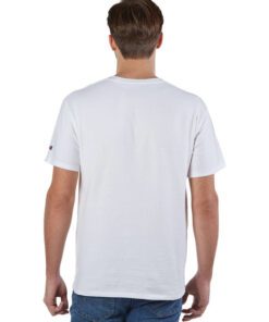 Champion Adult Ringspun Cotton T-Shirt #CP10 White Back