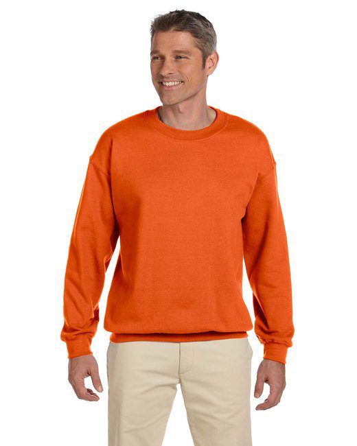 Gildan Adult Heavy Blend™ 50/50 Fleece Crew #18000 Orange