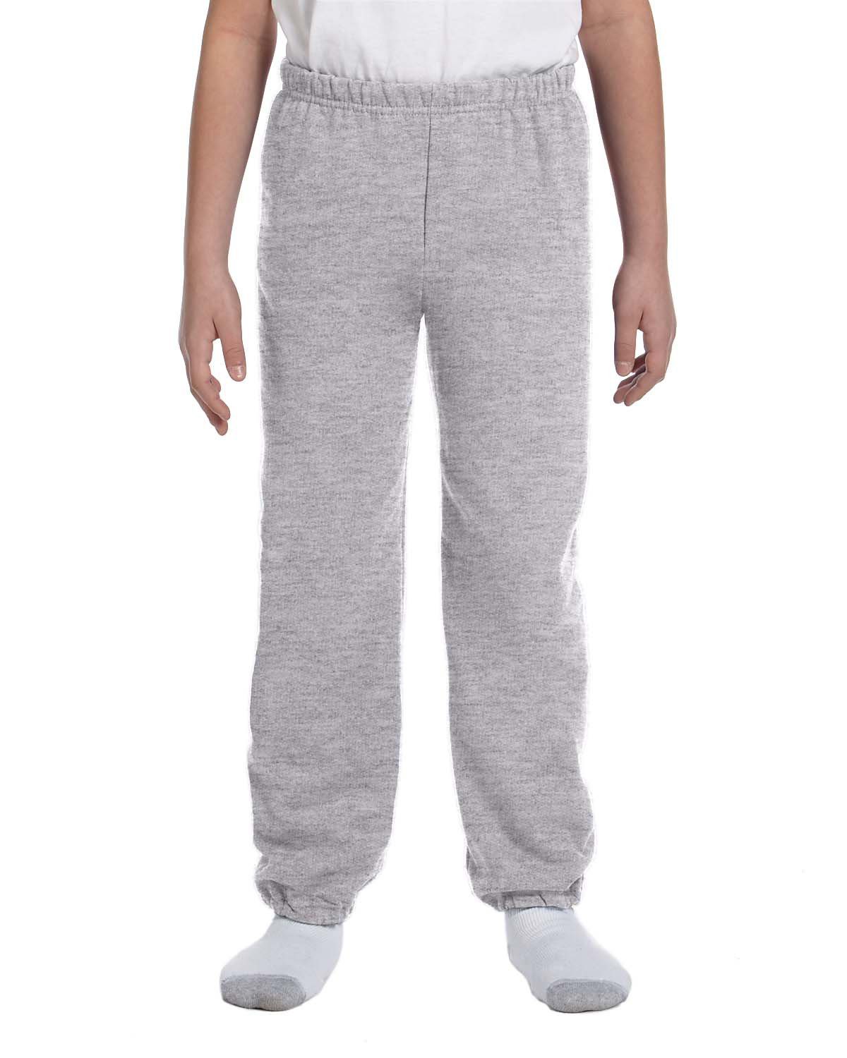 Gildan Youth Heavy Blend™ 50/50 Sweatpant #18200B Sport Grey