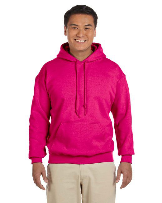 Gildan Adult Heavy Blend™ 8 oz., 50/50 Hooded Sweatshirt #18500 Heliconia